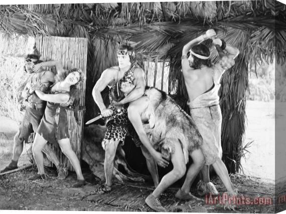 Others Tarzan The Mighty, 1928 Stretched Canvas Painting / Canvas Art