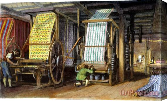 Others Textile Mill: Cotton Stretched Canvas Painting / Canvas Art