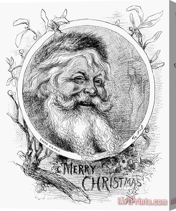 Others Thomas Nast: Santa Claus Stretched Canvas Painting / Canvas Art