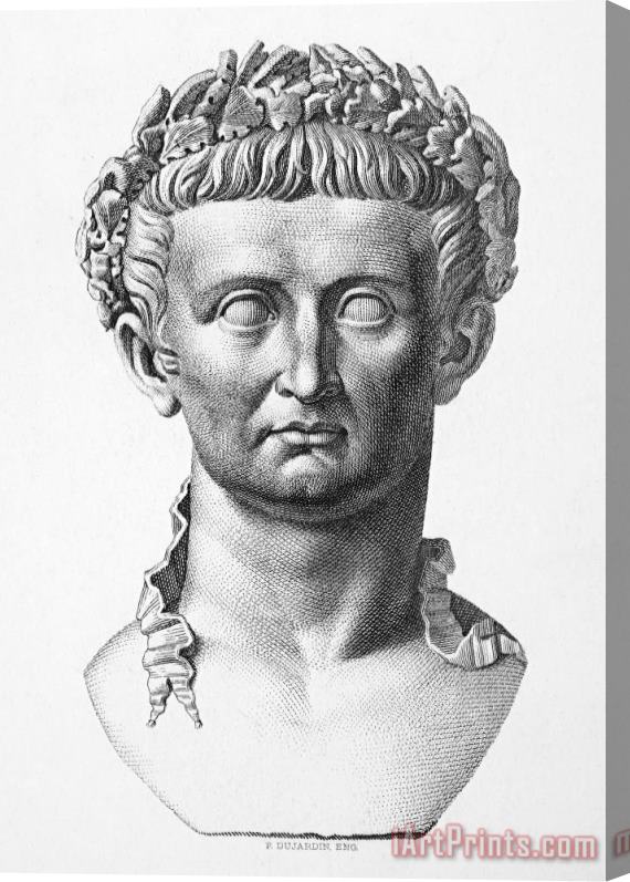 Others Tiberius (42 B.c.- 37 A.d.) Stretched Canvas Print / Canvas Art