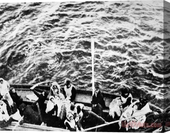 Others Titanic: Lifeboats, 1912 Stretched Canvas Print / Canvas Art