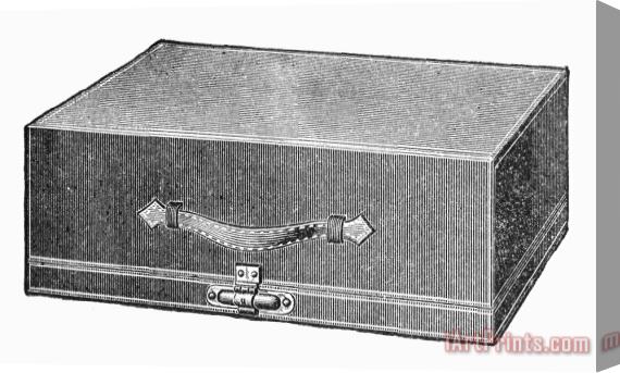 Others Typewriter Case, 1889 Stretched Canvas Print / Canvas Art