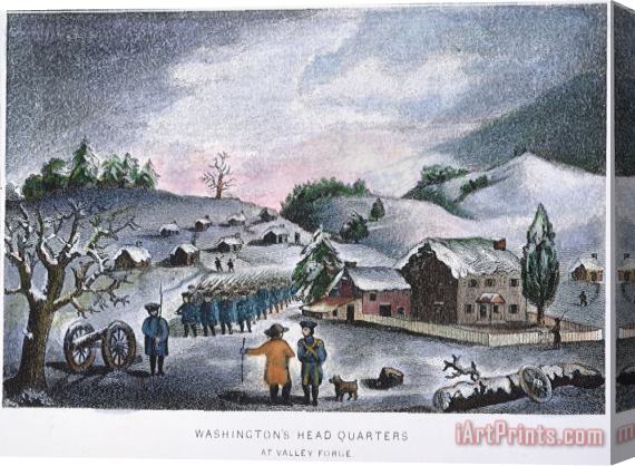 Others Valley Forge: Winter, 1777 Stretched Canvas Print / Canvas Art