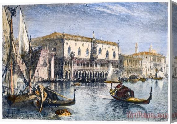 Others Venice: Ducal Palace Stretched Canvas Print / Canvas Art