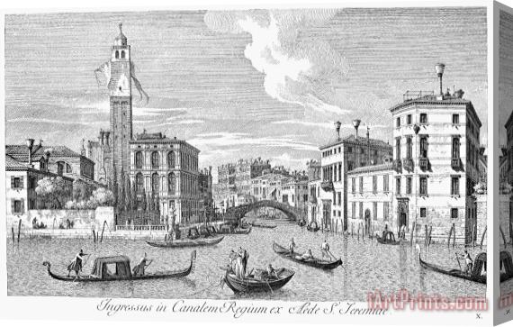 Others Venice: Grand Canal, 1742 Stretched Canvas Print / Canvas Art