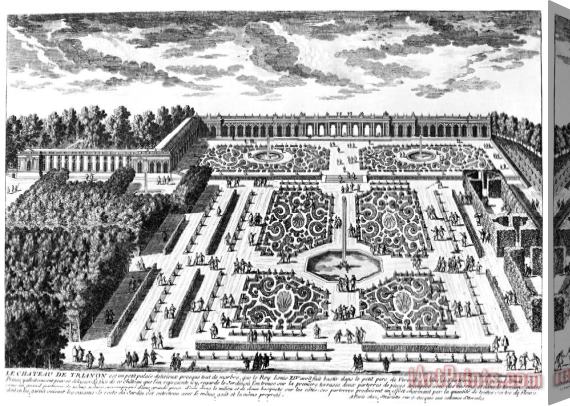Others Versailles: Garden, 1685 Stretched Canvas Print / Canvas Art