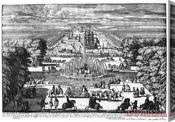 Others Versailles: Gardens, 1685 Stretched Canvas Print / Canvas Art