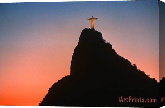 Others View of Christ the Redeemer Stretched Canvas Painting / Canvas Art