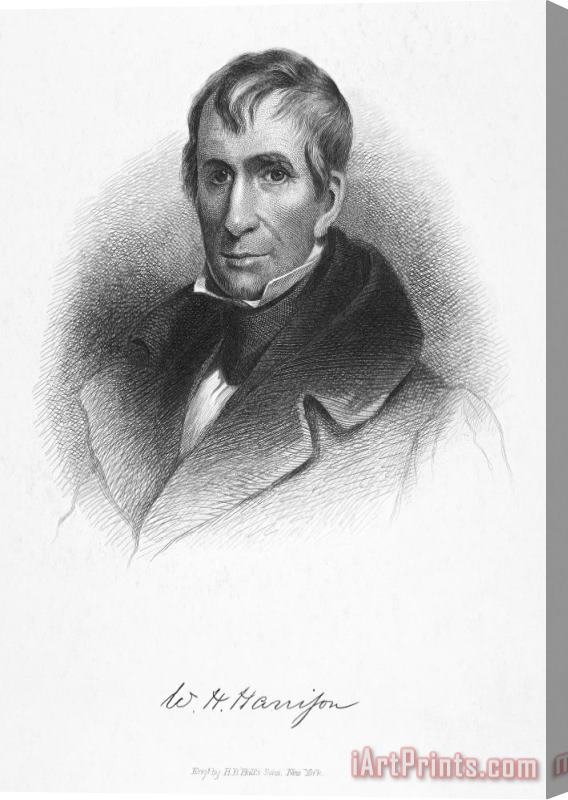 Others William Henry Harrison Stretched Canvas Print / Canvas Art
