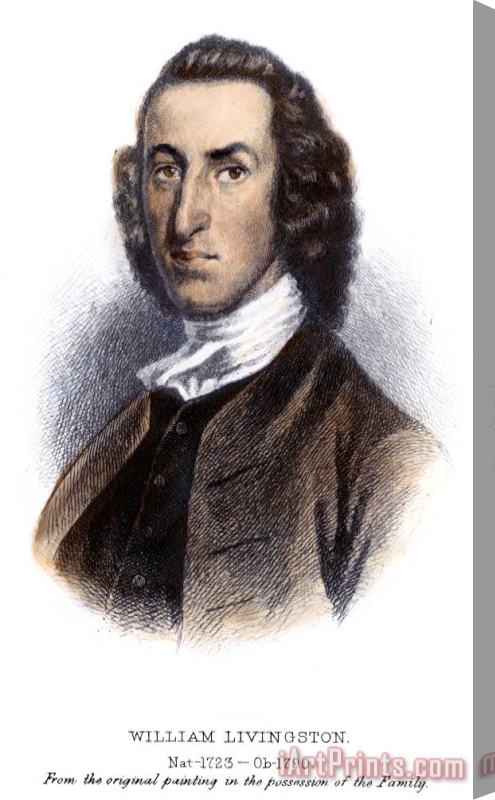 Others William Livingston Stretched Canvas Print / Canvas Art
