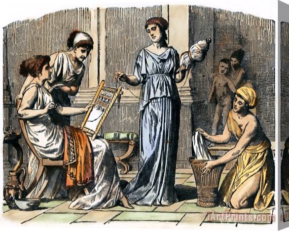 Others Women Of Ancient Greece Stretched Canvas Painting / Canvas Art