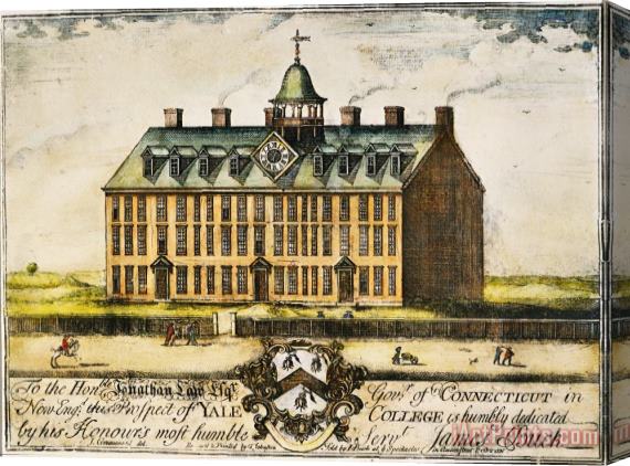 Others Yale College, 1749 Stretched Canvas Painting / Canvas Art