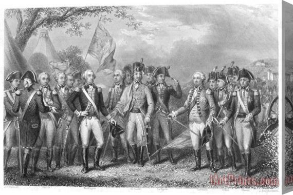 Others Yorktown: Surrender, 1781 Stretched Canvas Print / Canvas Art