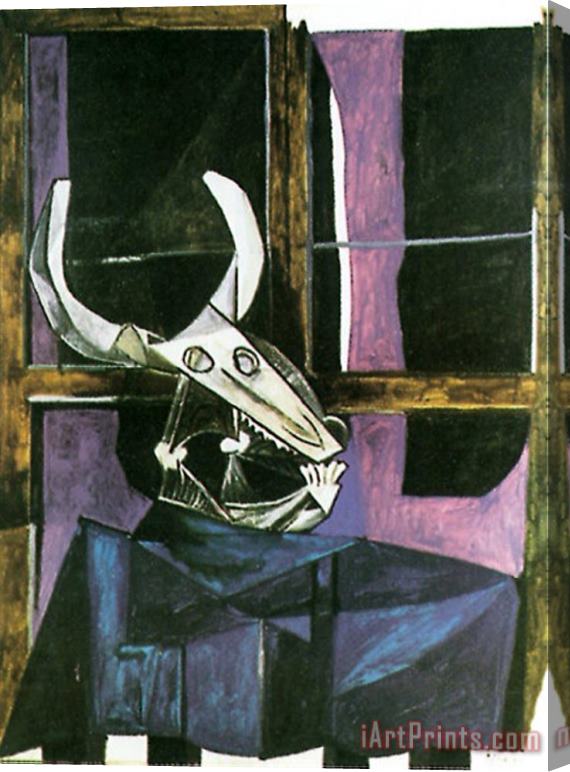 Pablo Picasso Crane De Boeuf 1942 Stretched Canvas Painting / Canvas Art