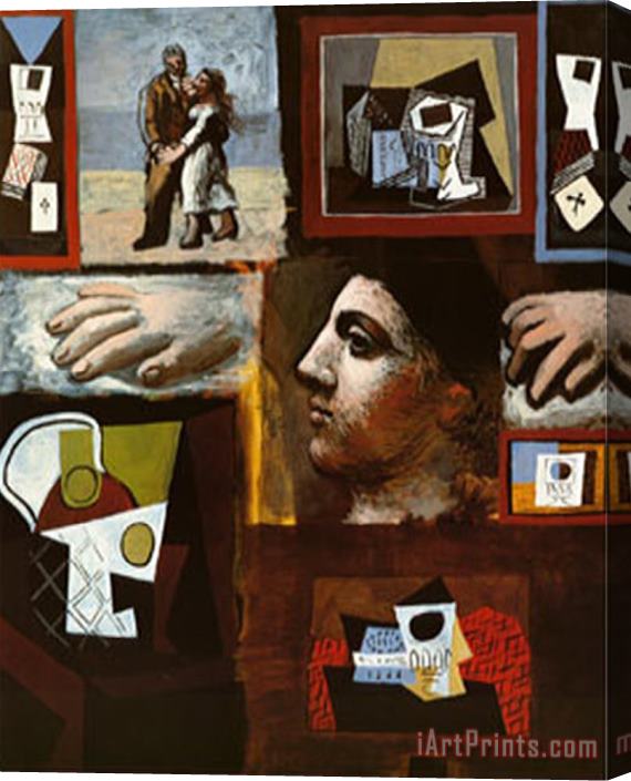 Pablo Picasso Etudes Stretched Canvas Print / Canvas Art