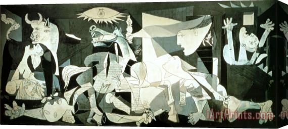 Pablo Picasso Guernica C 1937 Stretched Canvas Print / Canvas Art