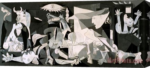 Pablo Picasso Guernica Stretched Canvas Painting / Canvas Art