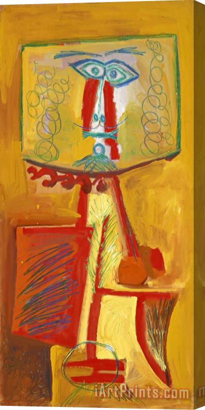 Pablo Picasso Homme a La Moustache Stretched Canvas Print / Canvas Art