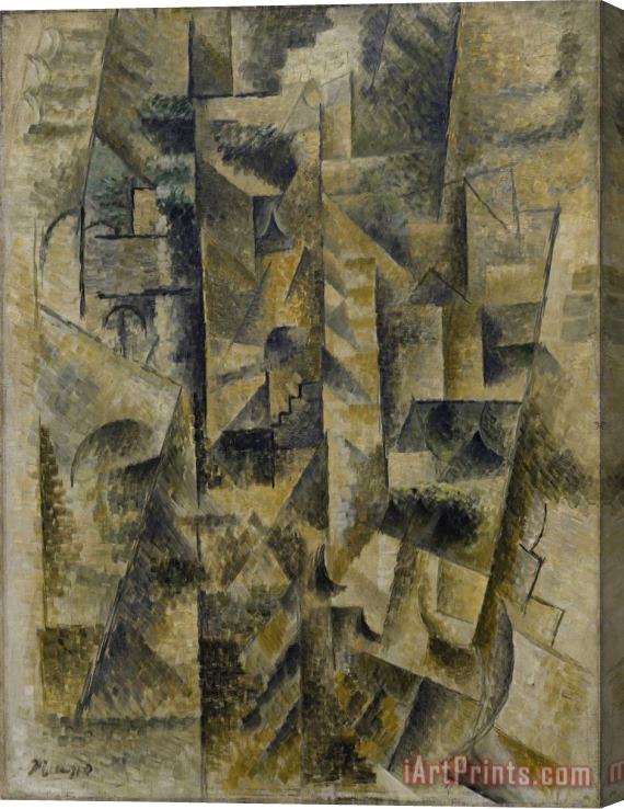 Pablo Picasso Landscape at Ceret (paysage De Ceret) Stretched Canvas Print / Canvas Art