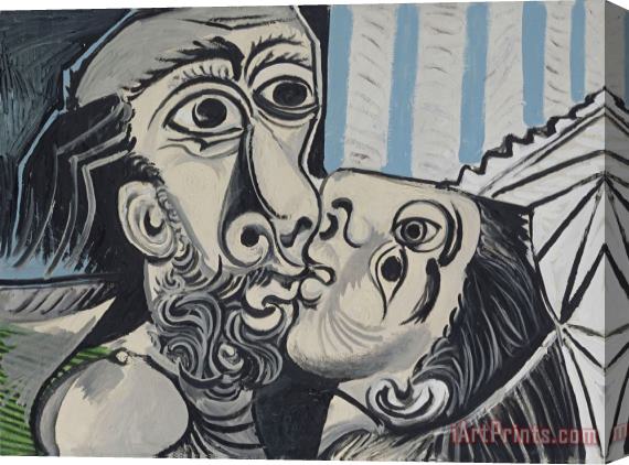 Pablo Picasso Le Baiser (the Kiss) Stretched Canvas Print / Canvas Art