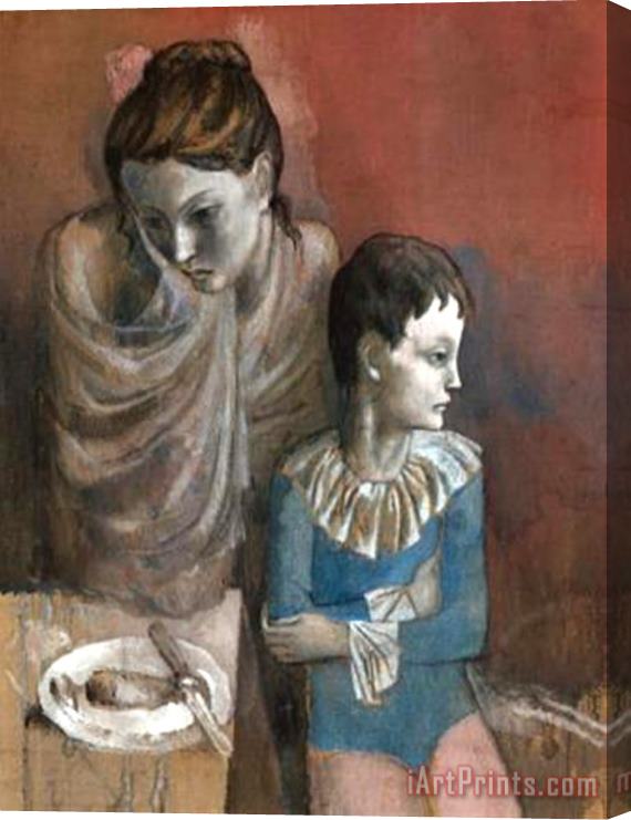 Pablo Picasso Mutter Mit Kind Gaukler C 1905 Stretched Canvas Print / Canvas Art