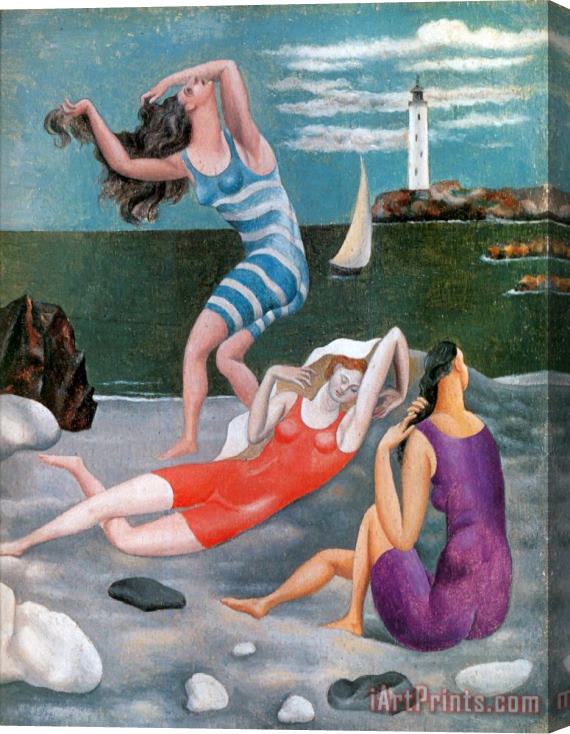 Pablo Picasso The Bathers C 1918 Stretched Canvas Painting / Canvas Art