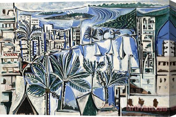 Pablo Picasso The Bay of Cannes Stretched Canvas Painting / Canvas Art