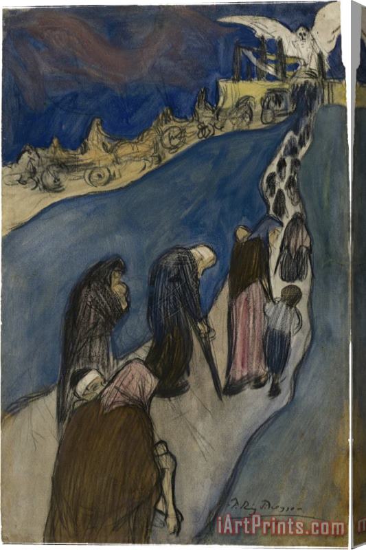 Pablo Picasso The End of The Road (au Bout De La Route) Stretched Canvas Print / Canvas Art