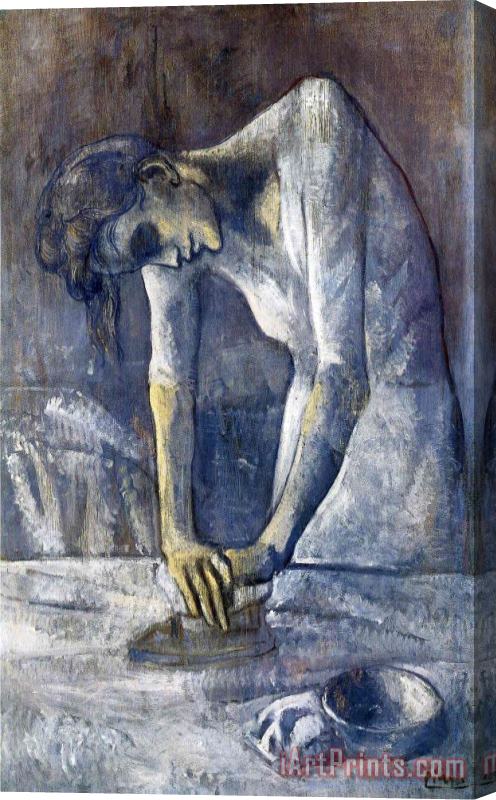 Pablo Picasso The Ironer 1904 Stretched Canvas Print / Canvas Art