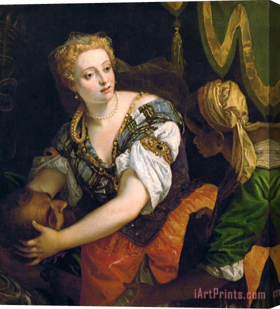 Paolo Caliari Veronese Judith with The Head of Holofernes Stretched Canvas Print / Canvas Art