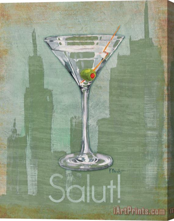 Paul Brent Big City Cocktail III Stretched Canvas Print / Canvas Art