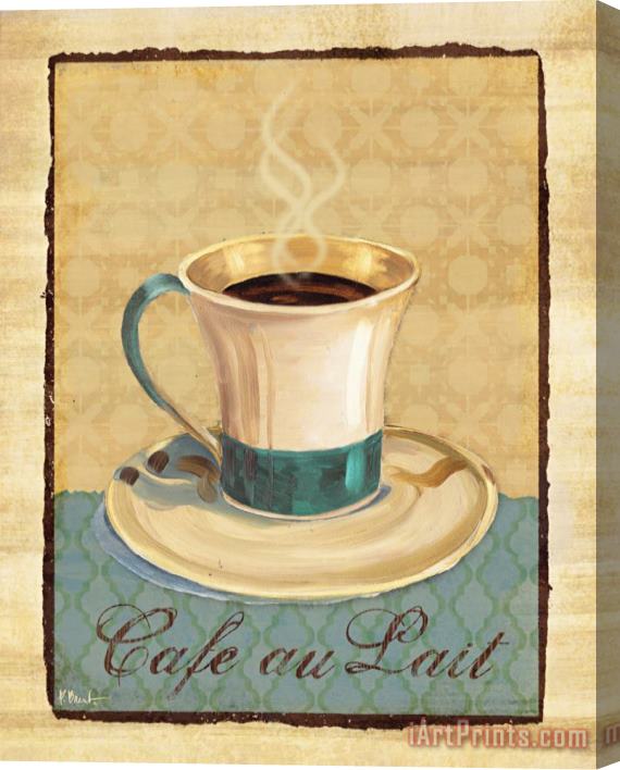 Paul Brent Coffee Club III Stretched Canvas Print / Canvas Art