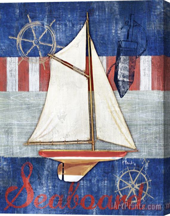 Paul Brent Maritime Boat II Stretched Canvas Print / Canvas Art