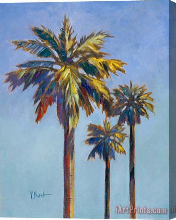 Paul Brent Santa Rita Palms I Stretched Canvas Print / Canvas Art