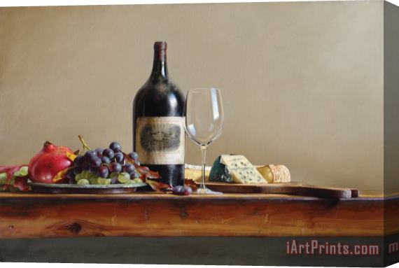 Paul Brown Chateau Lafite 1948 Stretched Canvas Painting / Canvas Art