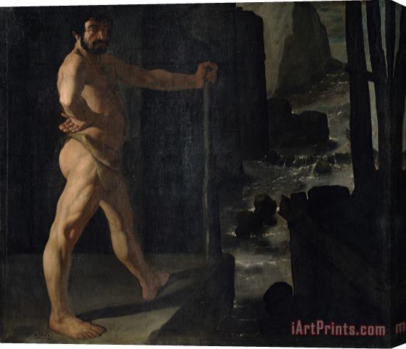 Paul Cezanne Apotheosis of Delacroix Stretched Canvas Print / Canvas Art