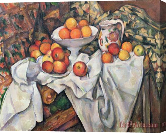 Paul Cezanne Apples and Oranges Stretched Canvas Painting / Canvas Art