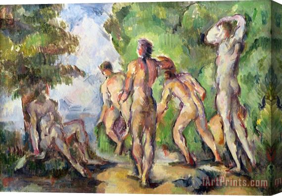 Paul Cezanne Bathers Stretched Canvas Print / Canvas Art