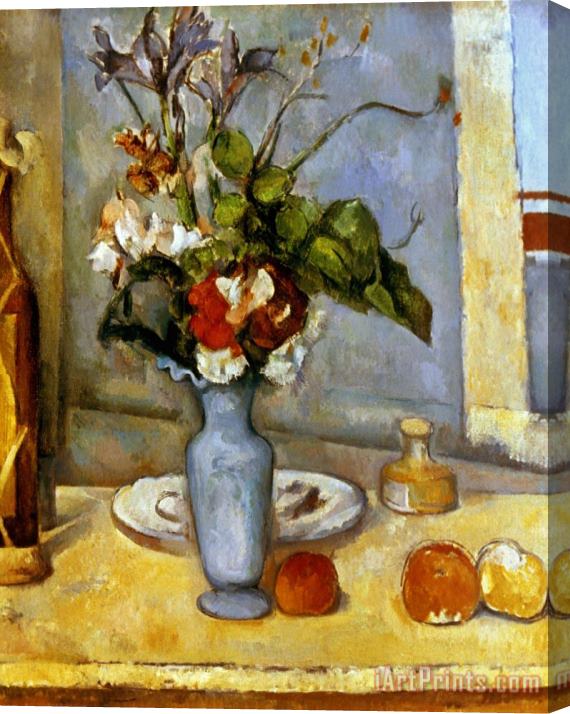 Paul Cezanne Cezanne Blue Vase 1885 87 Stretched Canvas Print / Canvas Art