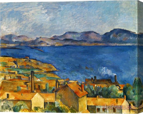 Paul Cezanne Cezanne Marseilles 1886 90 Stretched Canvas Print / Canvas Art