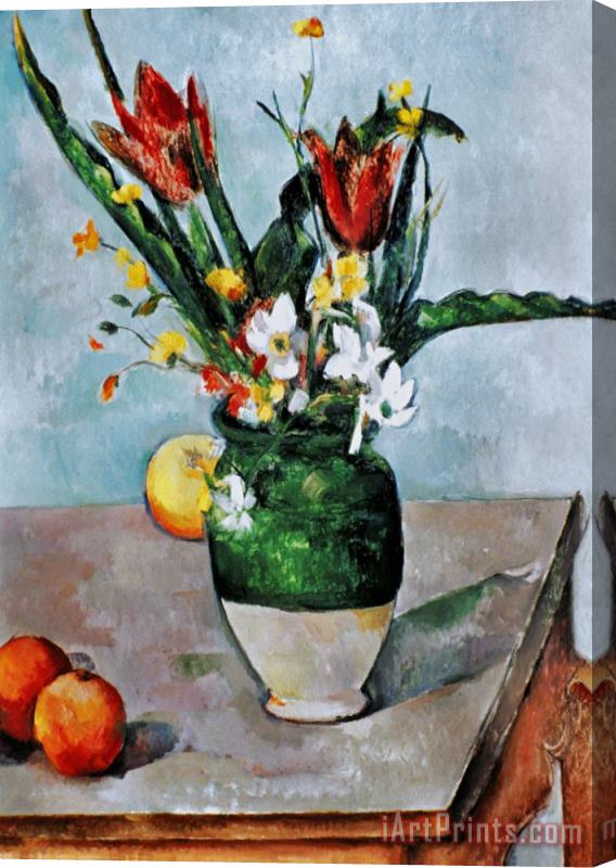 Paul Cezanne Cezanne Tulips 1890 92 Stretched Canvas Print / Canvas Art