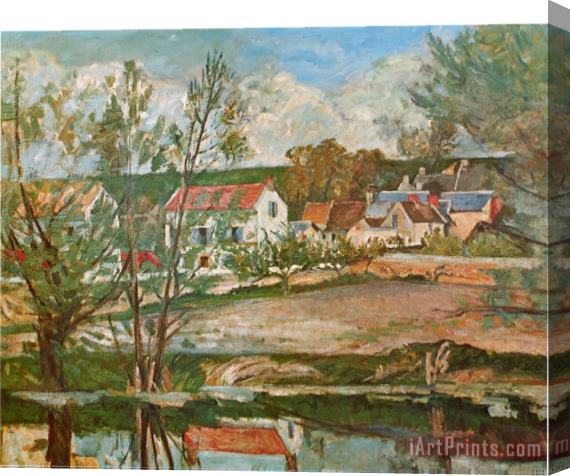 Paul Cezanne Dans La Vallee De L Oise Stretched Canvas Print / Canvas Art
