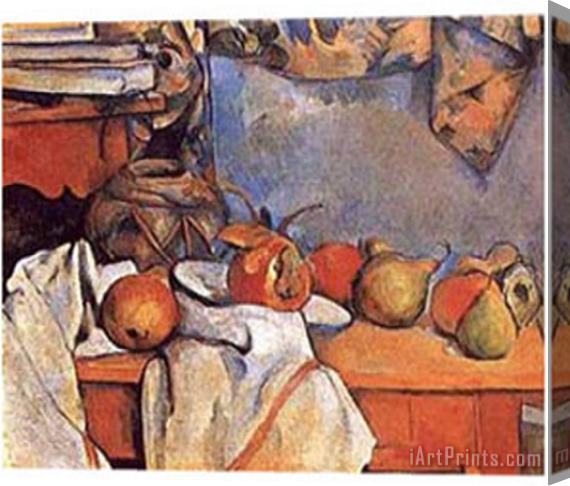 Paul Cezanne Fruit Stretched Canvas Print / Canvas Art