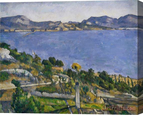 Paul Cezanne L Estaque Stretched Canvas Print / Canvas Art
