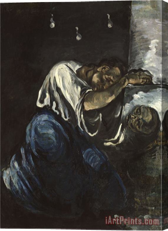 Paul Cezanne La Madelaine C 1868 Stretched Canvas Print / Canvas Art