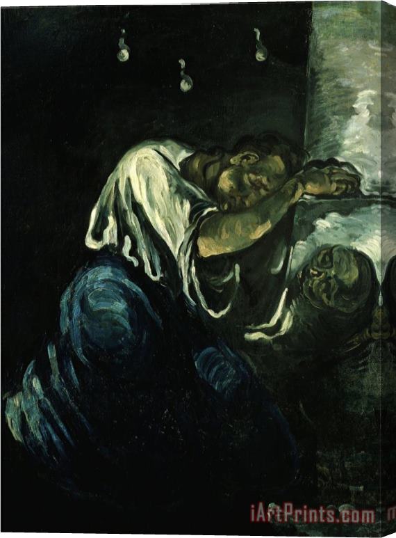Paul Cezanne La Madelaine Ou La Douleur Mary Magdalene Or Sadness C 1868 69 Stretched Canvas Painting / Canvas Art