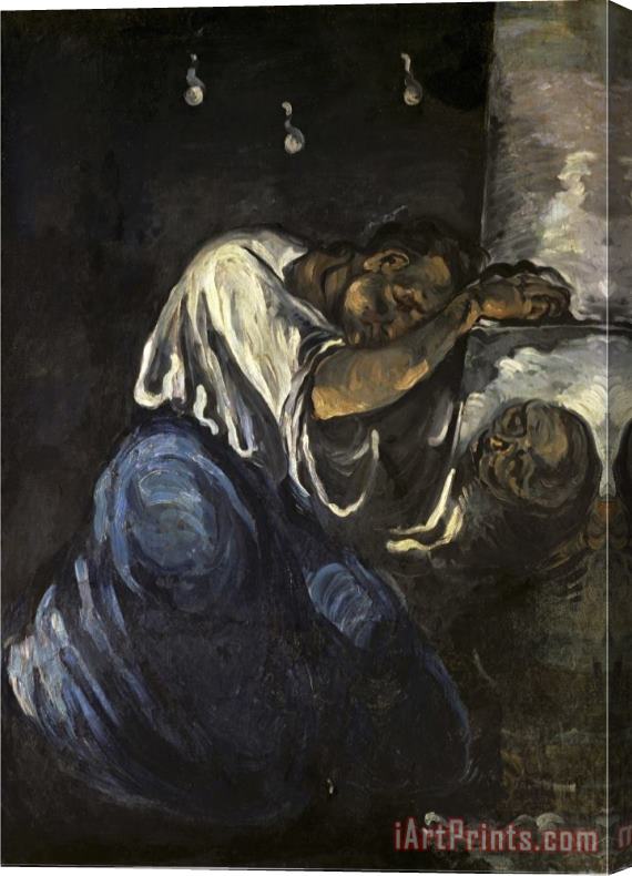 Paul Cezanne La Madeleine Ou La Douleur Stretched Canvas Print / Canvas Art