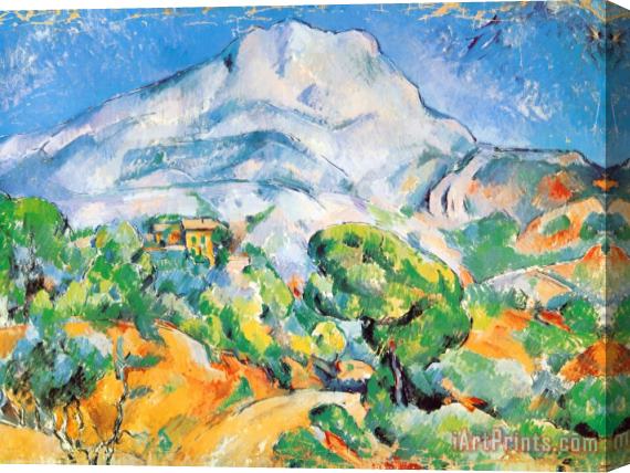 Paul Cezanne La Montagne St Victoire Stretched Canvas Print / Canvas Art