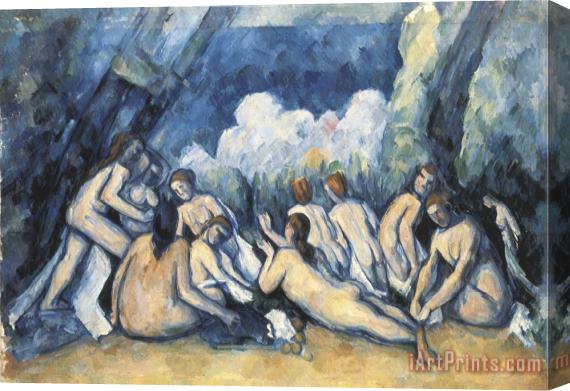 Paul Cezanne Large Bathers Stretched Canvas Print / Canvas Art