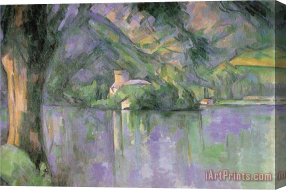 Paul Cezanne Le Lac Annecy Stretched Canvas Painting / Canvas Art